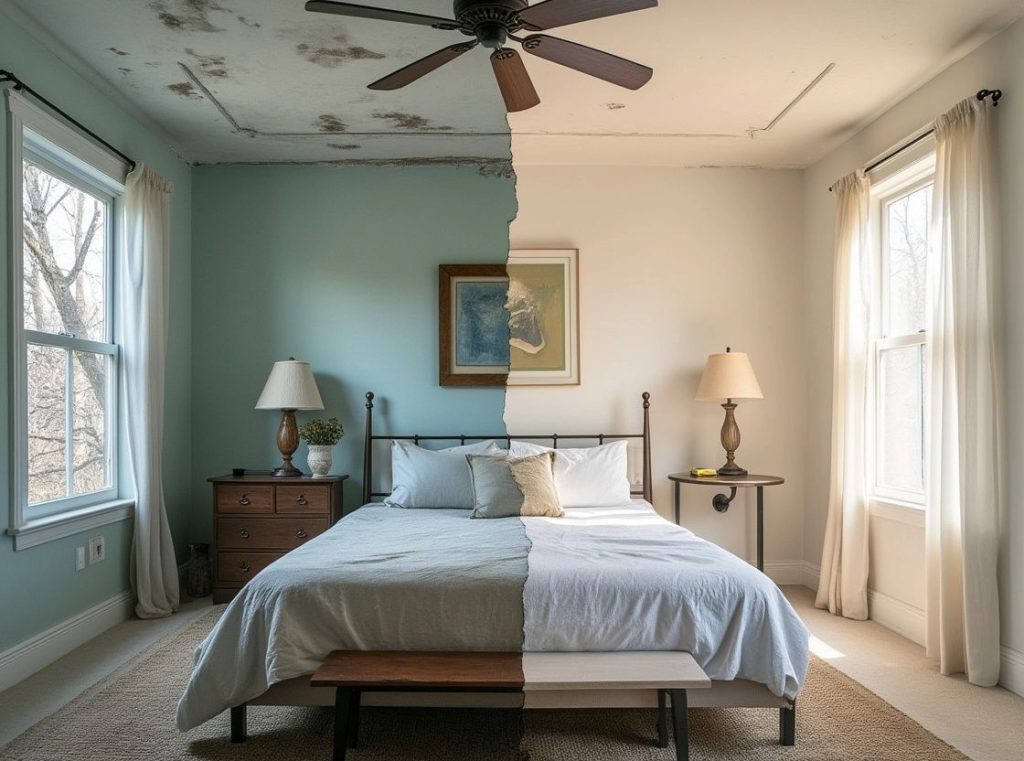 Mandurah Painters — freshly painted bedroom interior with neutral tones